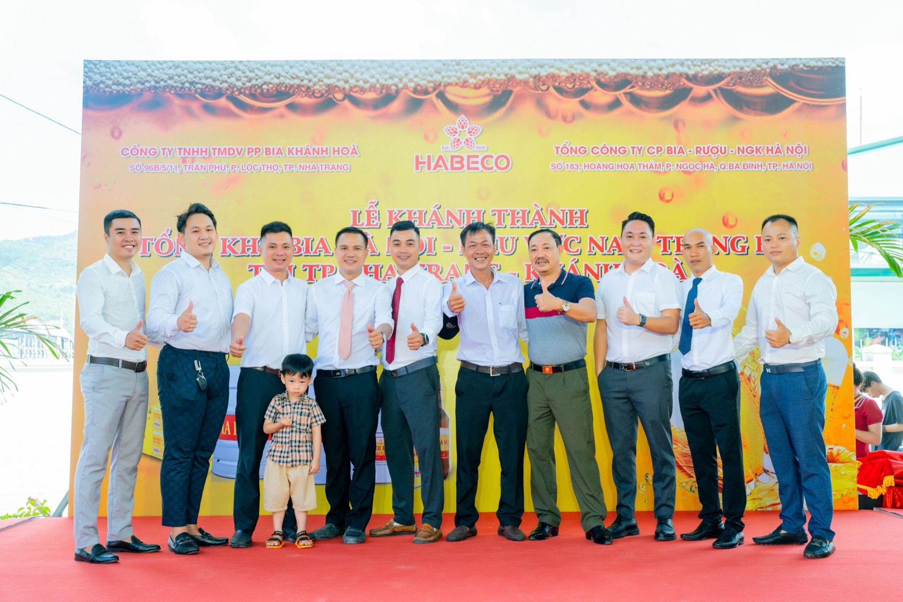 Lễ khánh thành Tổng kho Bia Hà Nội khu vực Nam Trung Bộ tại Nha Trang - Khánh Hòa